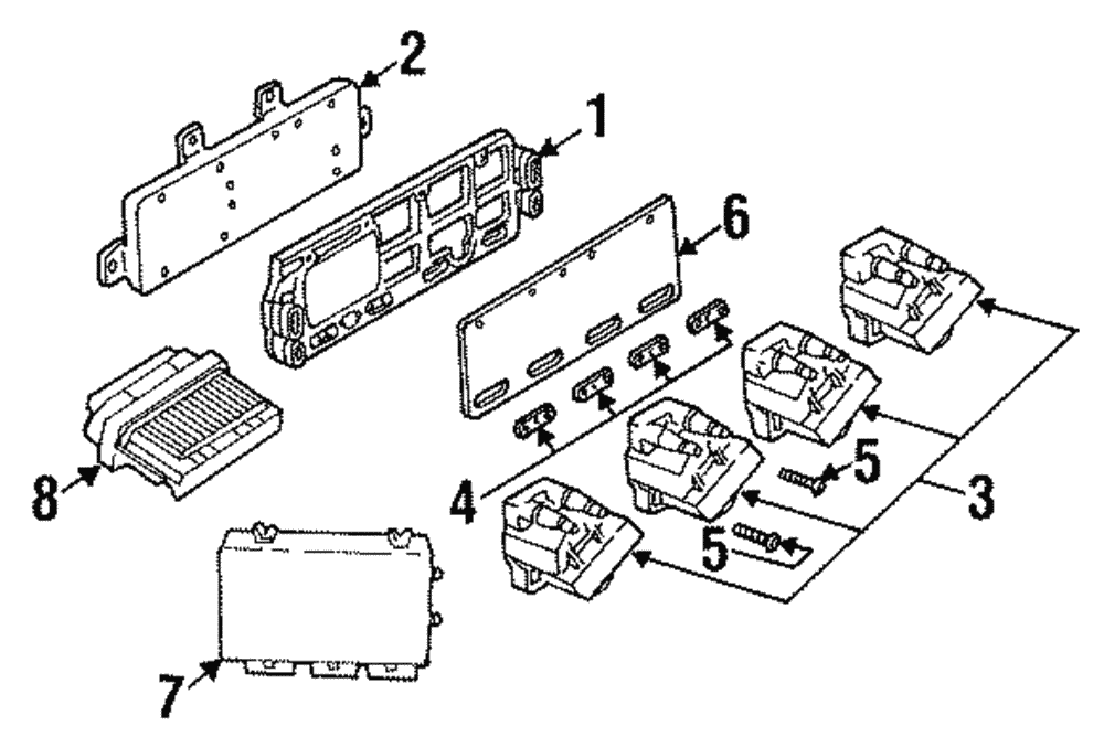 Powertrain Control Module, Remanufactured - GM (88961146)