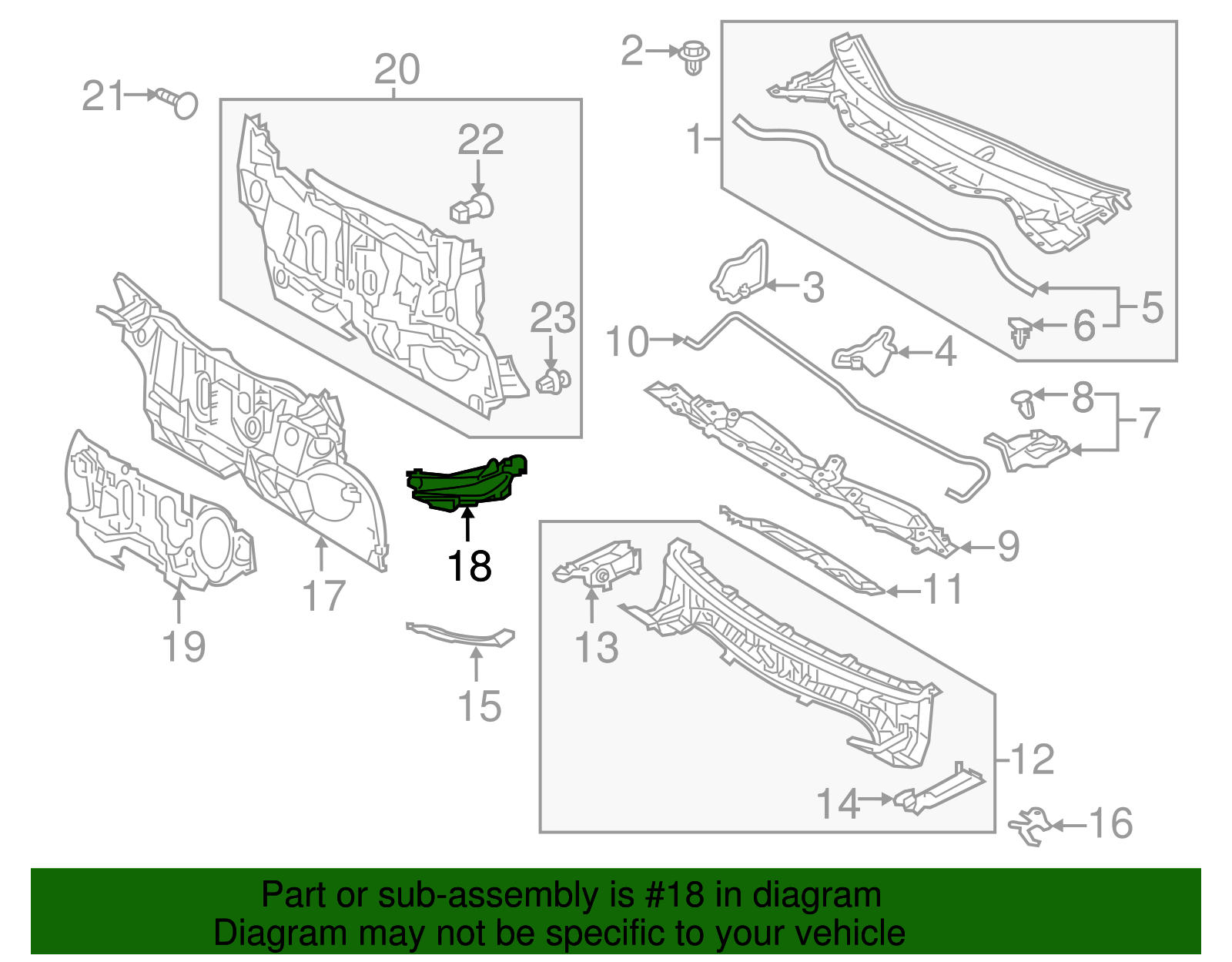 Side Brace - Scion (55137-12071)