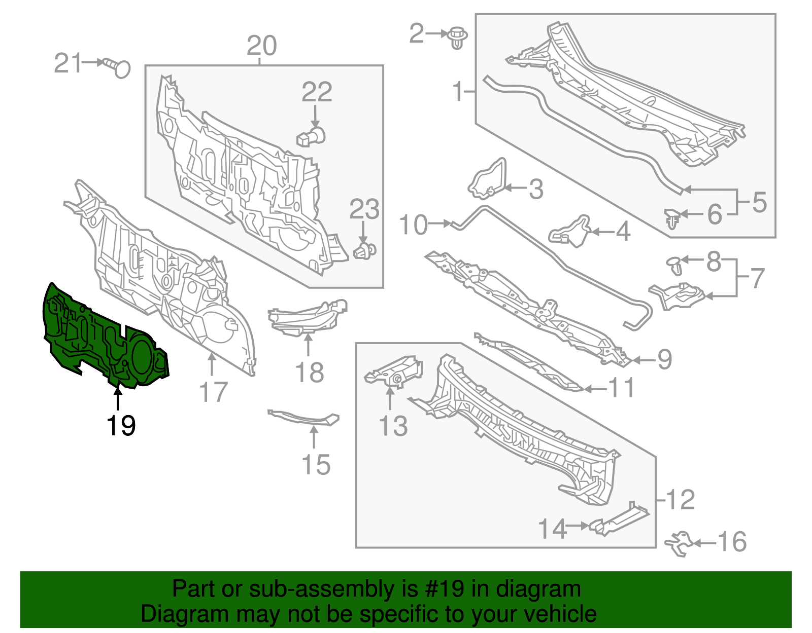 Insulation - Scion (55223-21020)