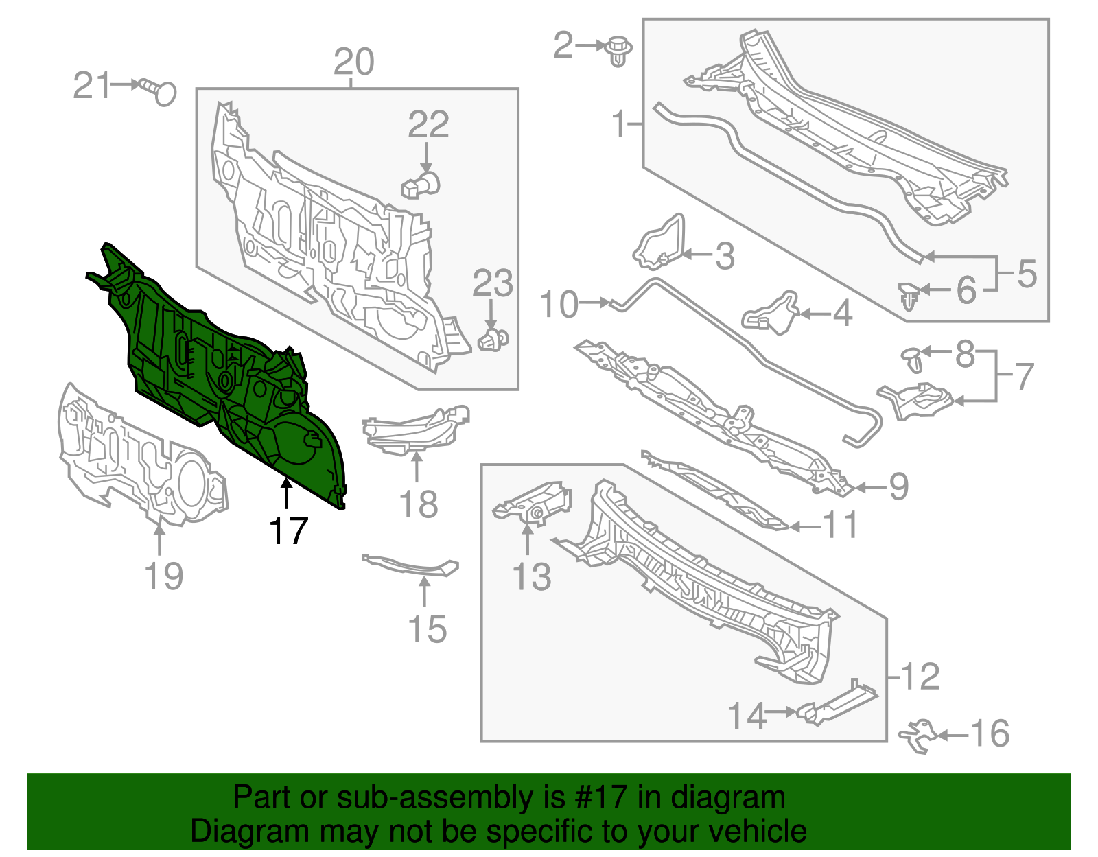 Dash Panel - Scion (55101-12B80)