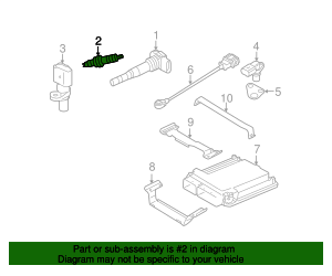 101-905-631-A - Spark Plug 2009-2011 Audi A6 Audi OEM Parts