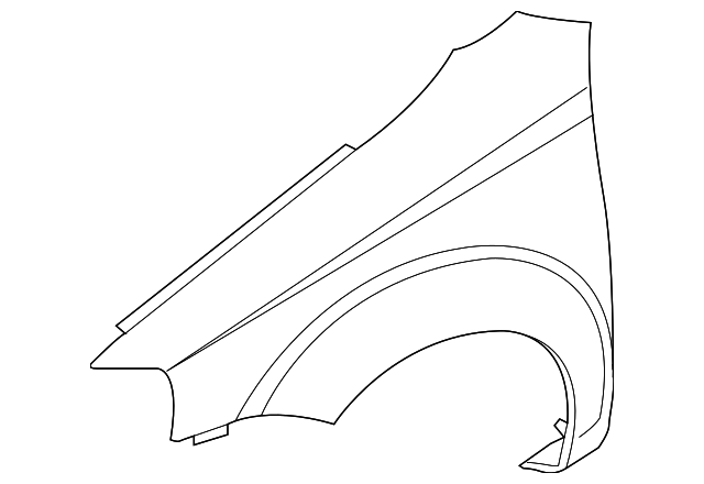 Front Driver Side Fender - GM (95198277)
