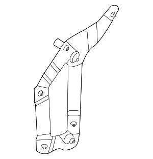 54-34-8-494-381 - 2021-2024 BMW - Frame Assembly Bracket | BMWPartsHub