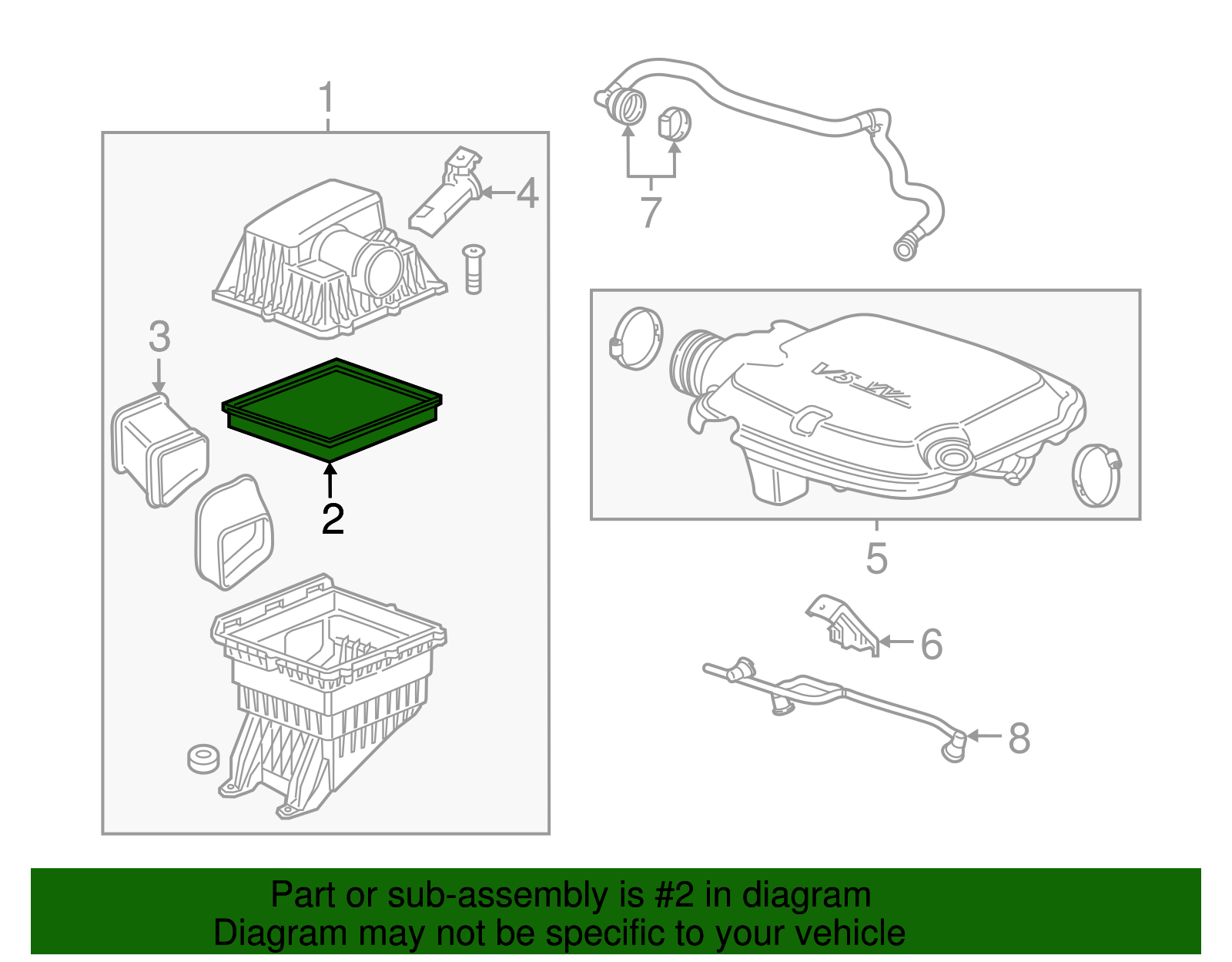 Air Filter - GM (94775933)