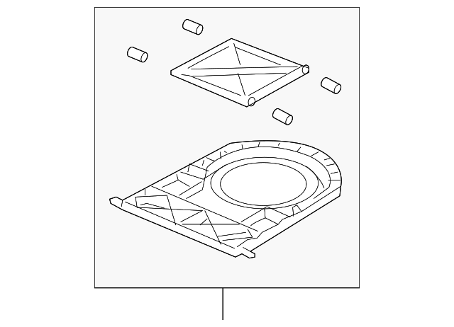 Cup Holder - Volkswagen (7L6-862-534-C-01C)