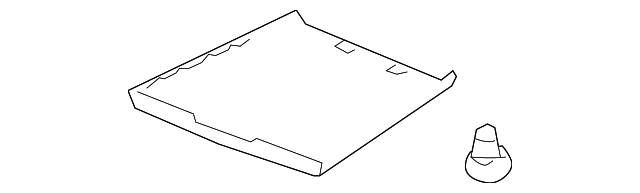 Console Trim Panel - Volkswagen (7L6-863-289-A-3X1)