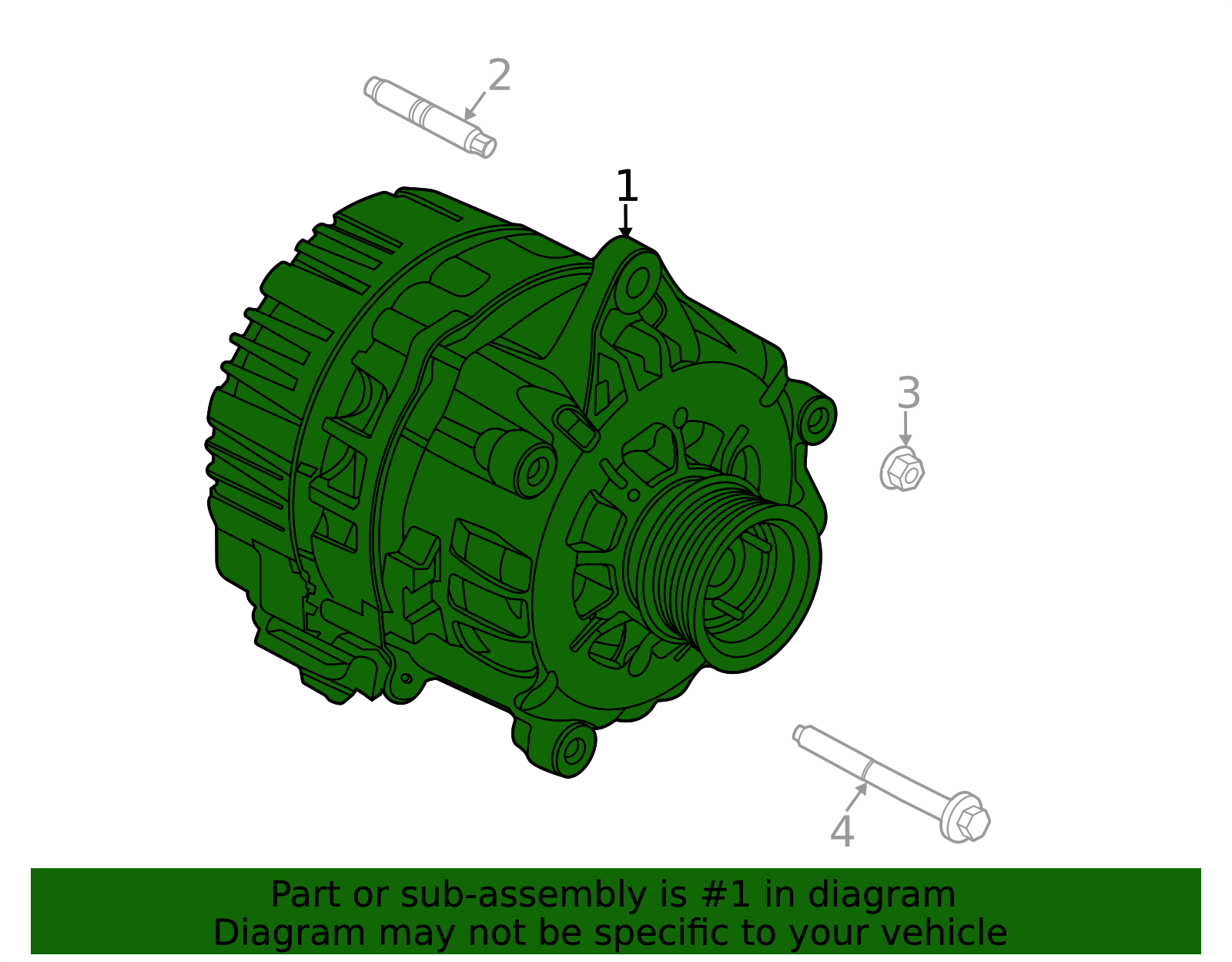 Motorcraft™ Alternator - Ford (GL-9905)