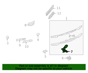 GM Genuine Rearview Camera Coaxial Cable - Part #85063187