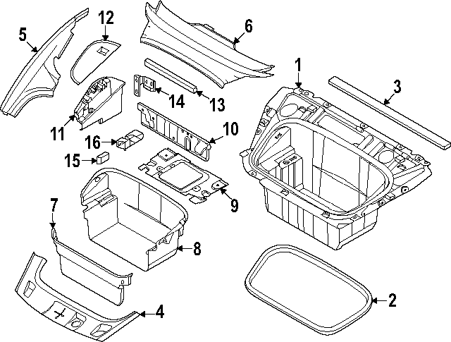 Cover For Lock Carrier Matt Black 9J1-863-082-C-OK1 | Sunset 