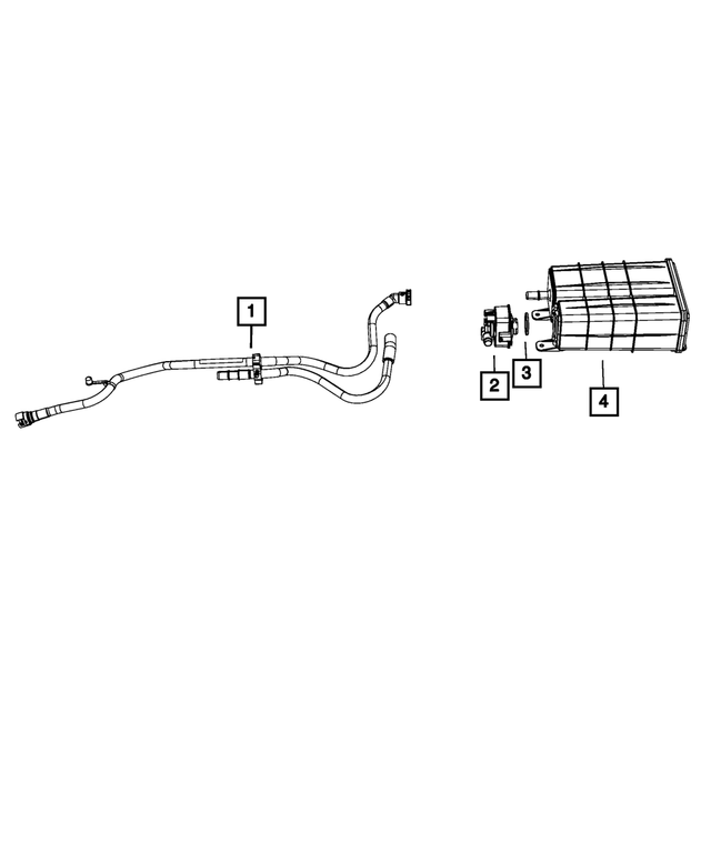 20092010 Dodge Journey Vapor Canister 4766520AF Mopar Estores