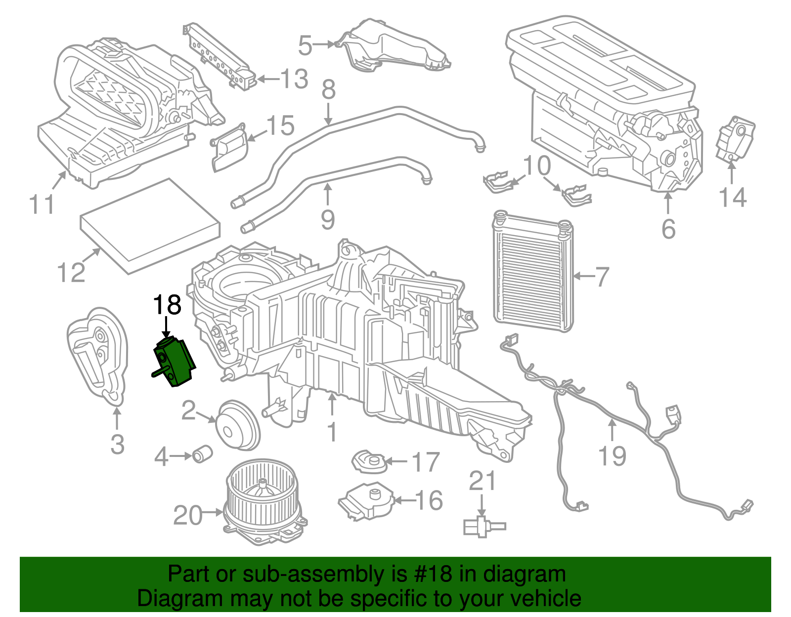 Motorcraft™ A/C Expansion Valve - Ford (YG-800)