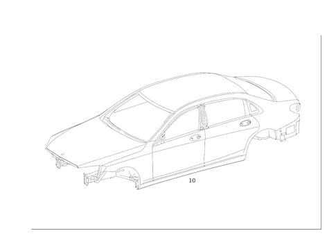 Body Shell for 2015 Mercedes-Benz S 550 | Mercedes-Benz USA Parts