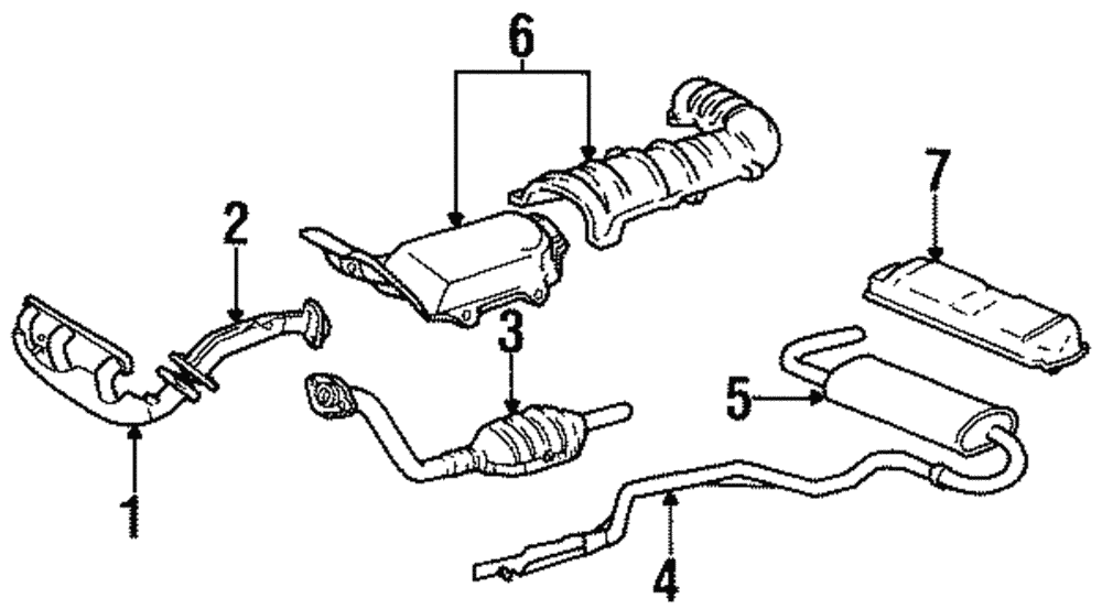 Muffler & Pipe - GM (25646308)