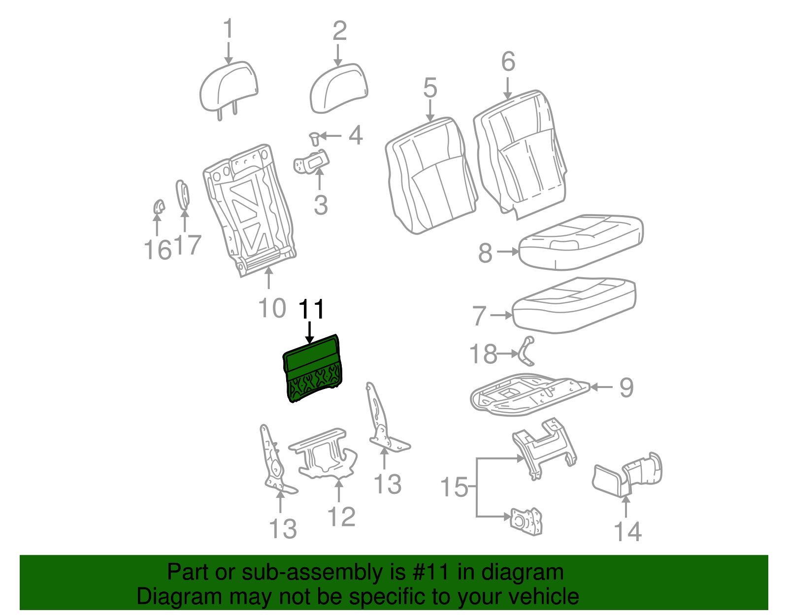 Center Cover - GM (89046062)