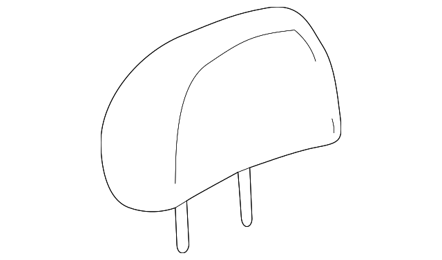 Rear Seat Headrest - GM (89046060)