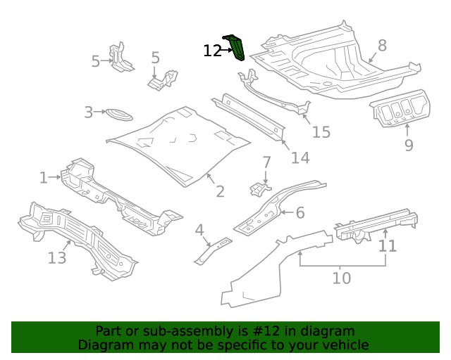 2018 Toyota Camry Tow Hook 5109533030 Toyota Parts Center