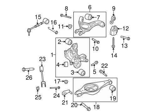 Suspension, Springs & Related Components for 2016 Ford Taurus #0