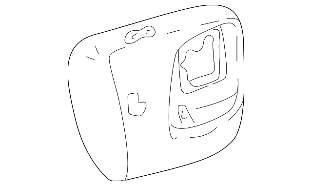 Front Driver Side Door Switch Bezel - GM (88937389)