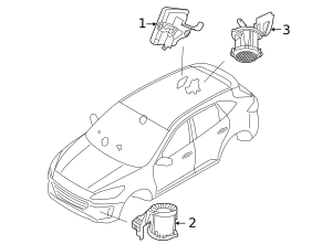 2021-2022 Ford Escape Module LJ6Z-14G490-P | OEM Parts Online