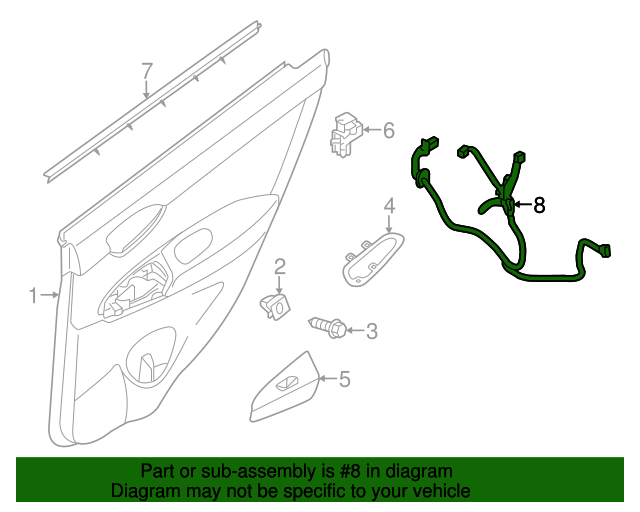 20132019 Nissan Sentra Harness 241273SG0A QuirkParts