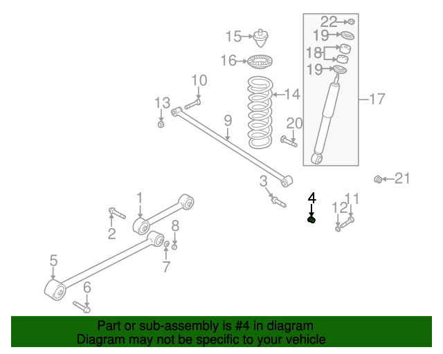 19982004 Chevrolet Upper Control Arm Nut 94055812