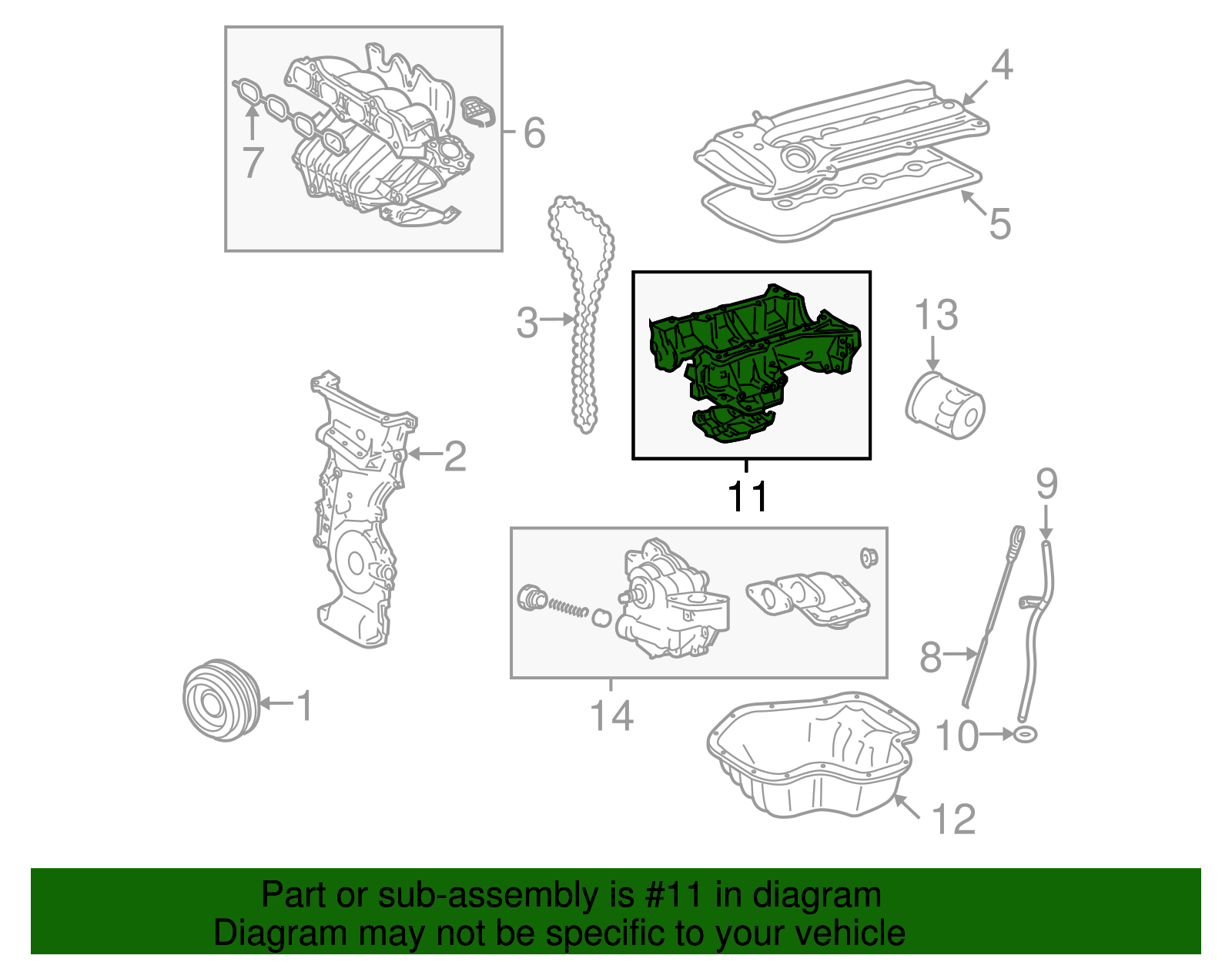Cylinder Block - Scion (11420-28021)