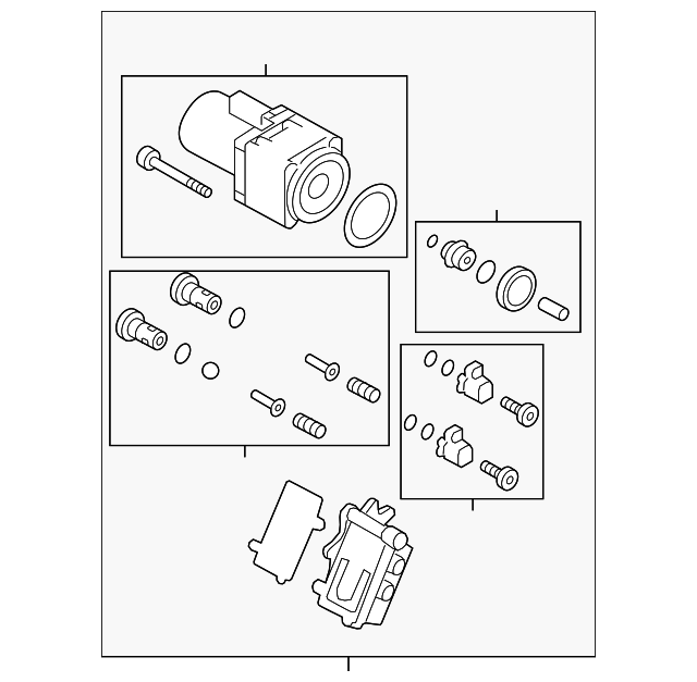 0BF598074 Actuator Assembly 20102018 Audi Euro Parts 4 Less