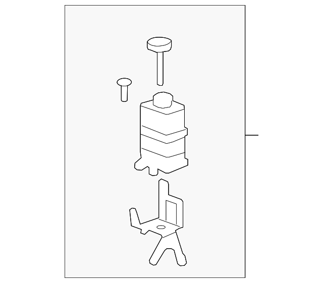 20092017 GM Power Steering Fluid Reservoir 25879975