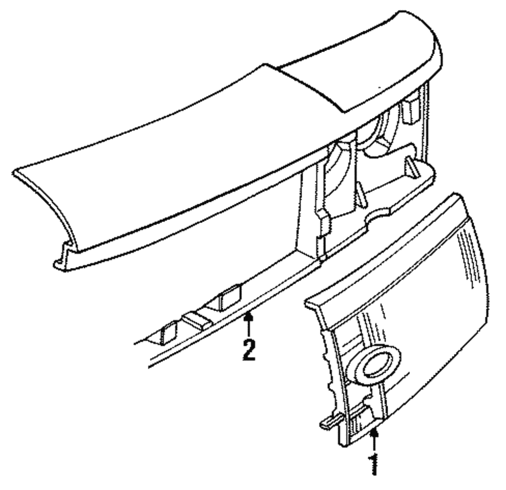 Header Panel - Ford (E8MY-8190-B)