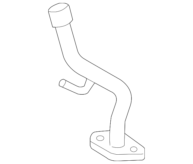 97354983 Engine Coolant Bypass Pipe 20062007 GM Findlay Part