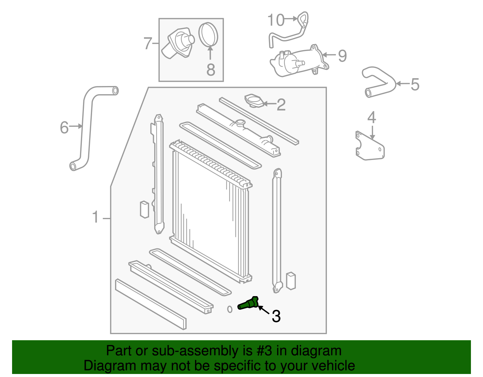 Cock Sub-Assembly; Plug - Scion (23322-54010)