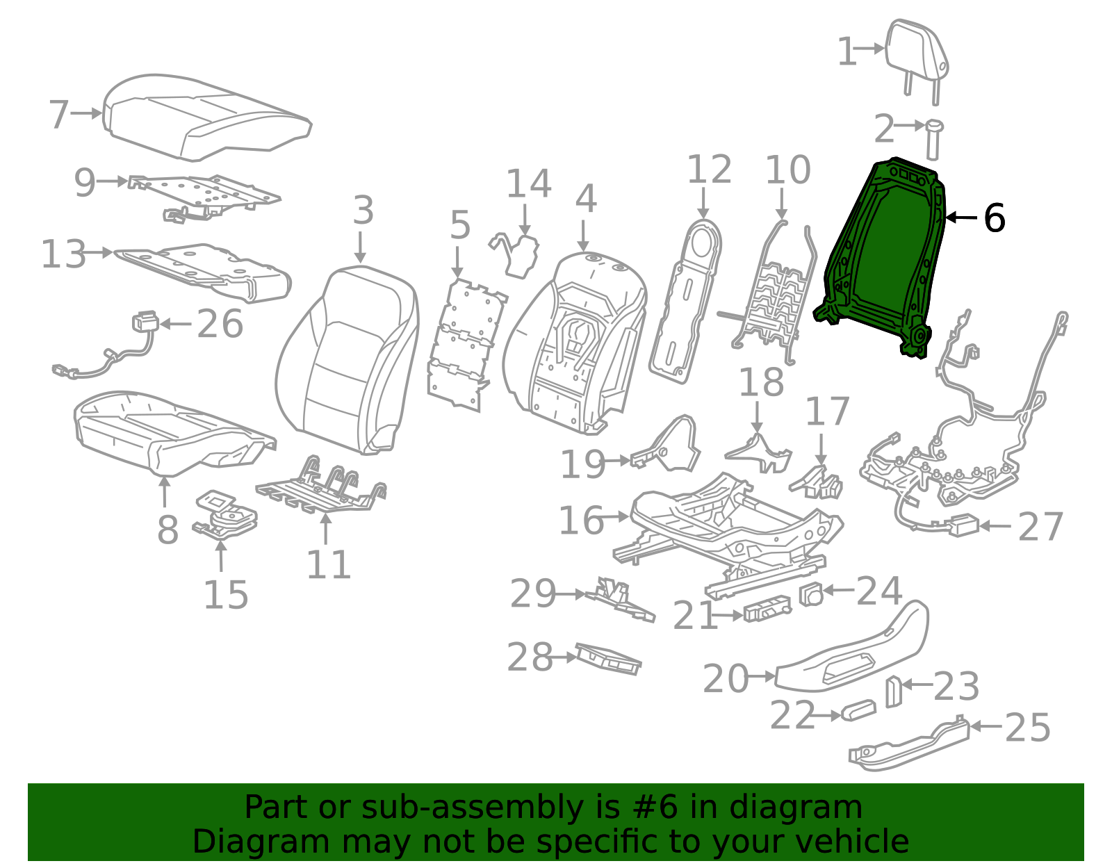 F Frame - GM (87836058)