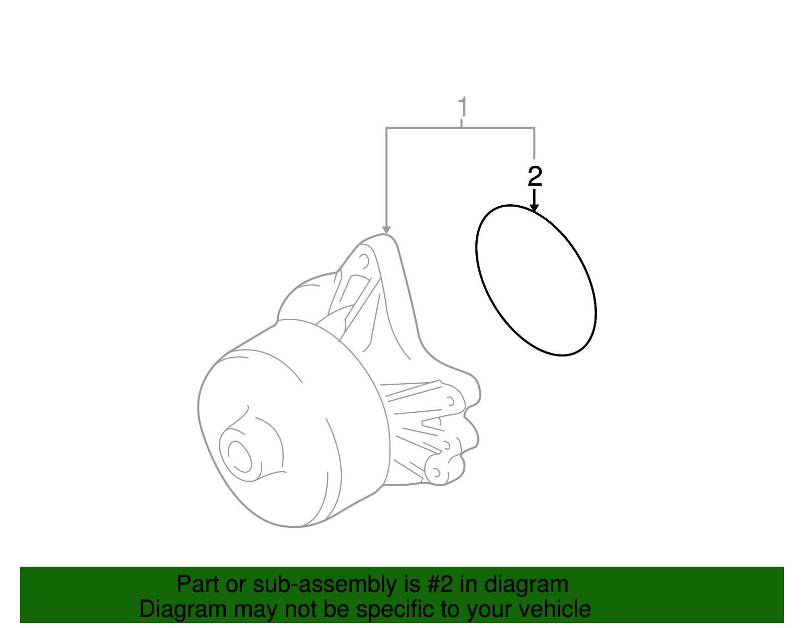 Seal, W/Pump(O Ring) - GM (94856769)
