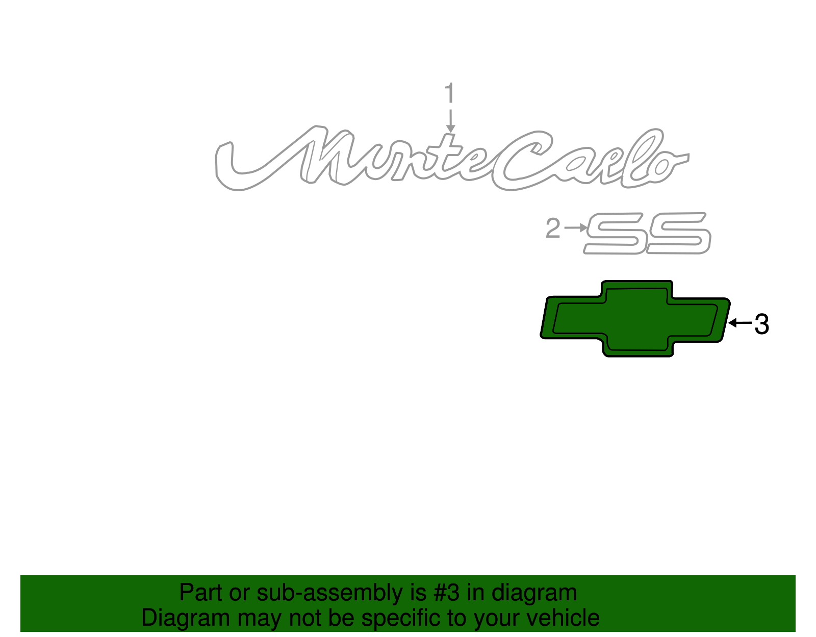 Emblem - GM (88893470)