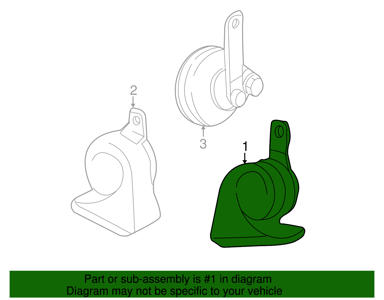 High Note Horn - Toyota (86510-0C050)