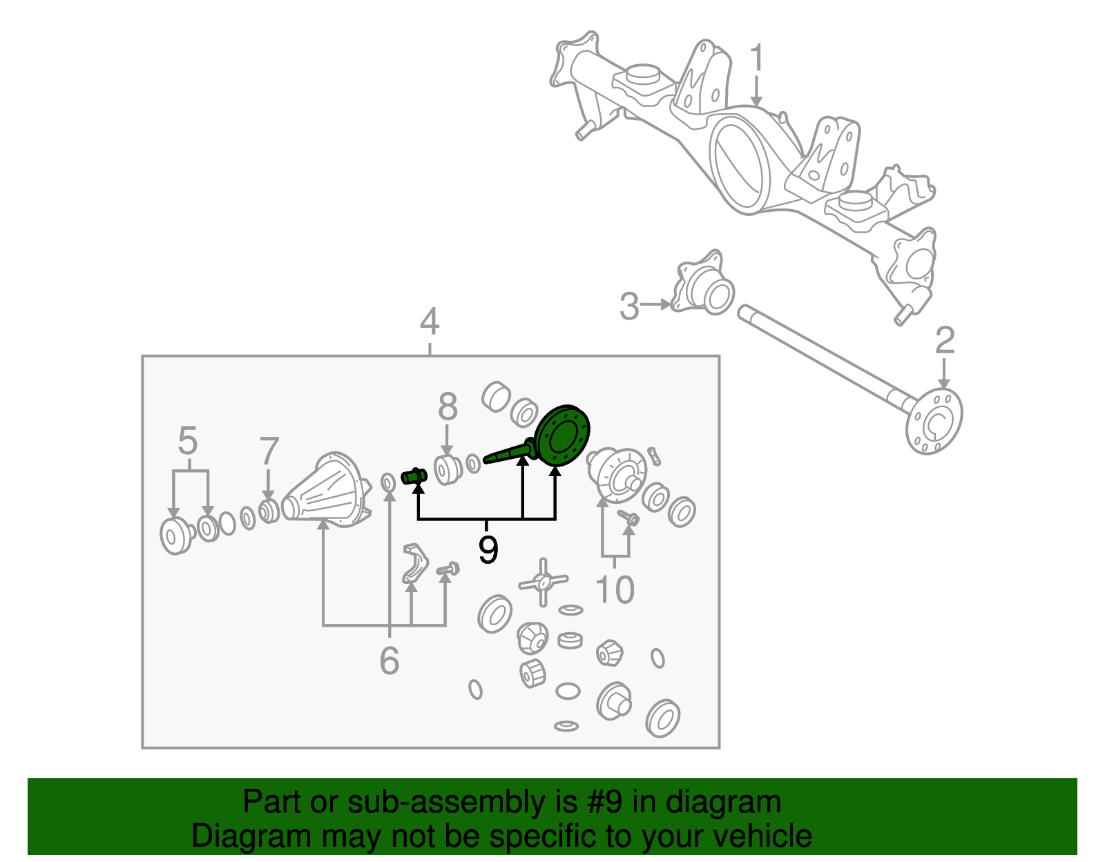 Pinion Assembly - Toyota (41201-80567)