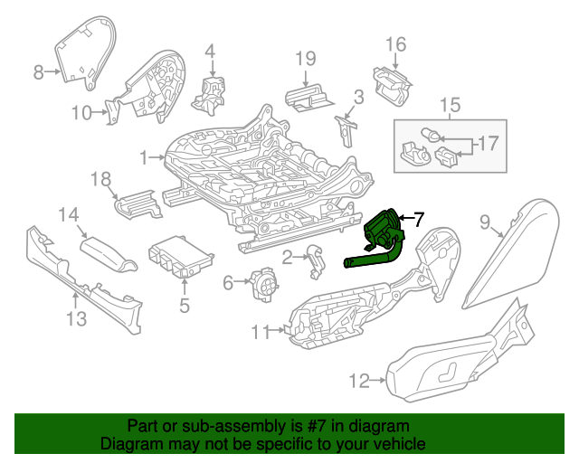 2058605502 Seat Belt PreTensioner 20152022 MercedesBenz
