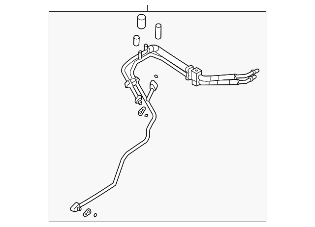 Motorcraft™ A/C Refrigerant Liquid Hose - Ford (YF-37356)