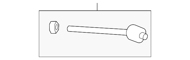Steering Linkage Inner Tie Rod Kit - GM (25988407)