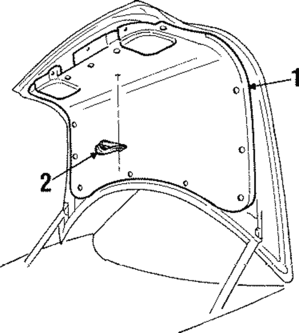 Strap, R/Cmpt Lid Pull(Black)            *Black - GM (90439736)