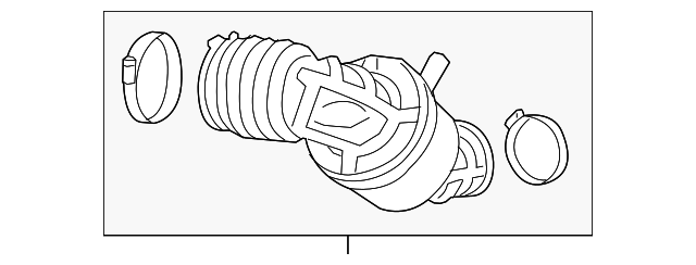 23344071 - Air Cleaner Outlet Duct 2016-2018 Cadillac CT6 | Gateway ...