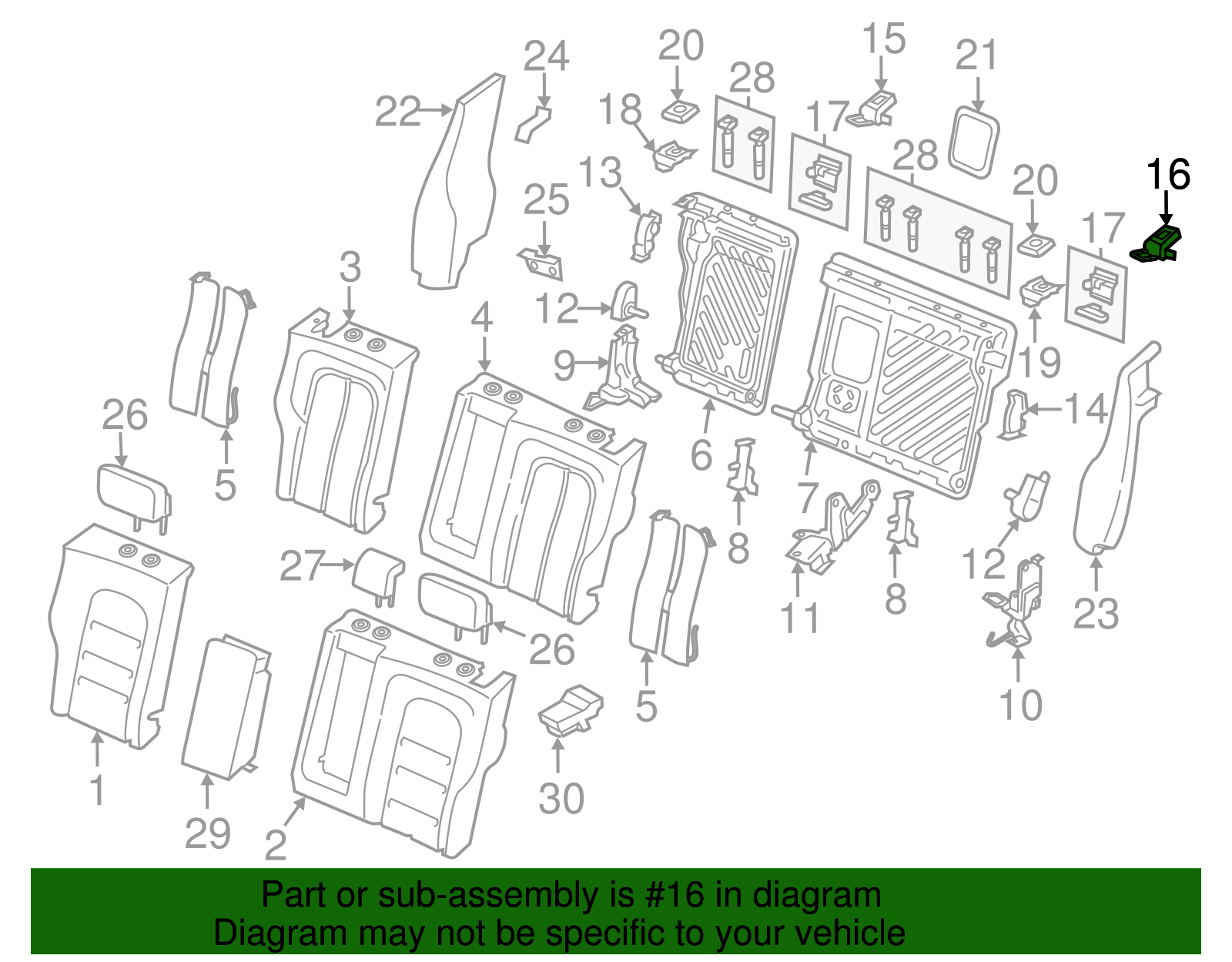 Striker - Ford (GD9Z-9662453-A)