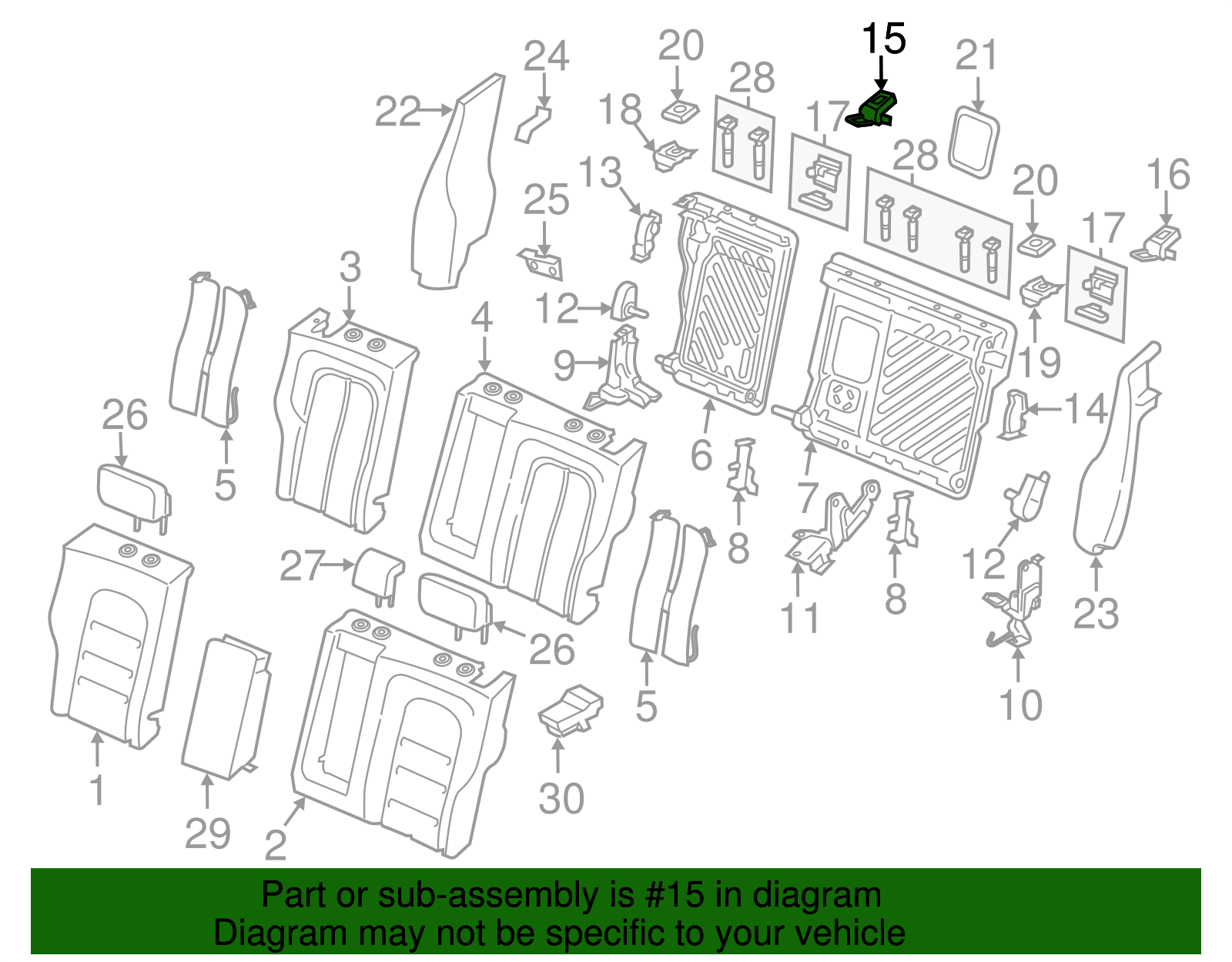Striker - Ford (GD9Z-9662452-A)