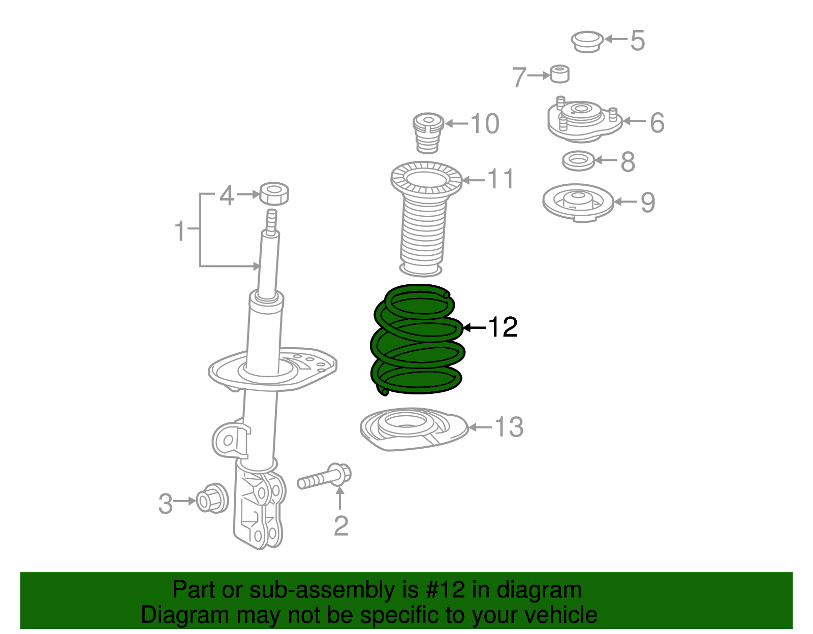 Coil Spring - Scion (48131-12F30)
