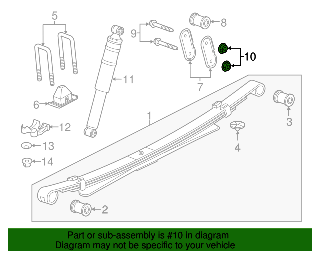 20152020 GM Suspension Control Arm Nut 11546368 GM Parts Online