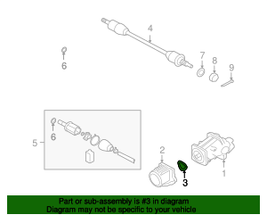 MD707184 - Axle Seals 1990-2024 Mitsubishi | Mitsubishi Direct Parts