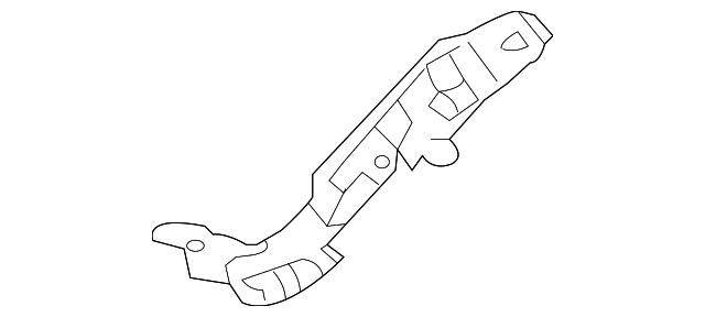 Rear Driver Side Bumper Fascia Bracket - GM (94526071)