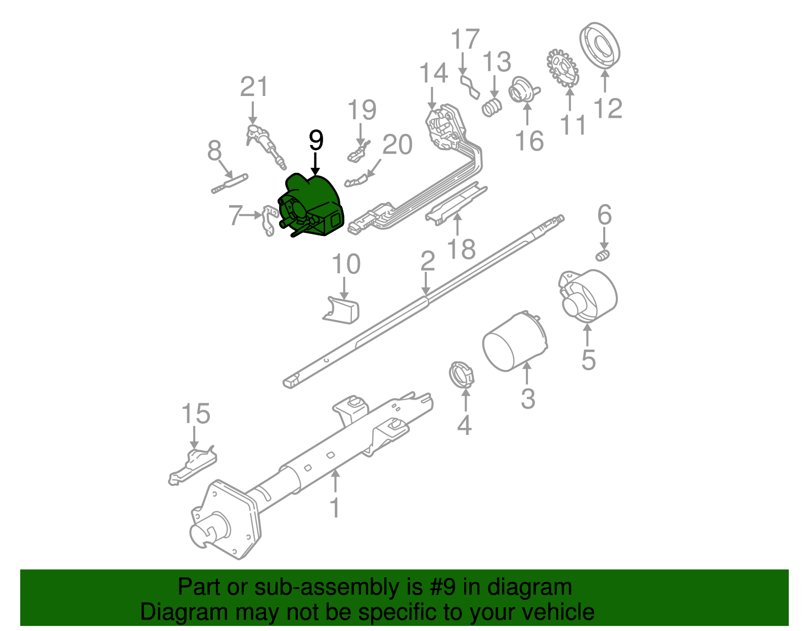 Lock Housing Cover - GM (7837035)
