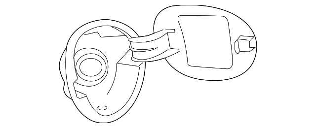 Fuel Door (Unpainted) 5n0809857dgru