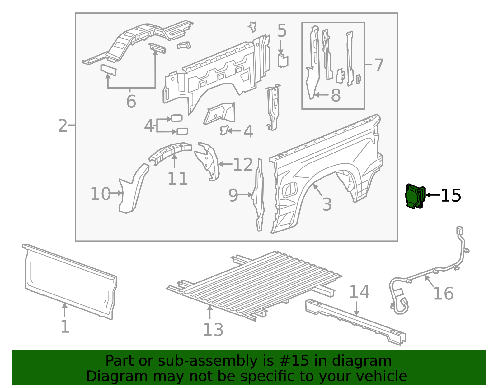 Accessory Power Receptacle - GM (84430487)